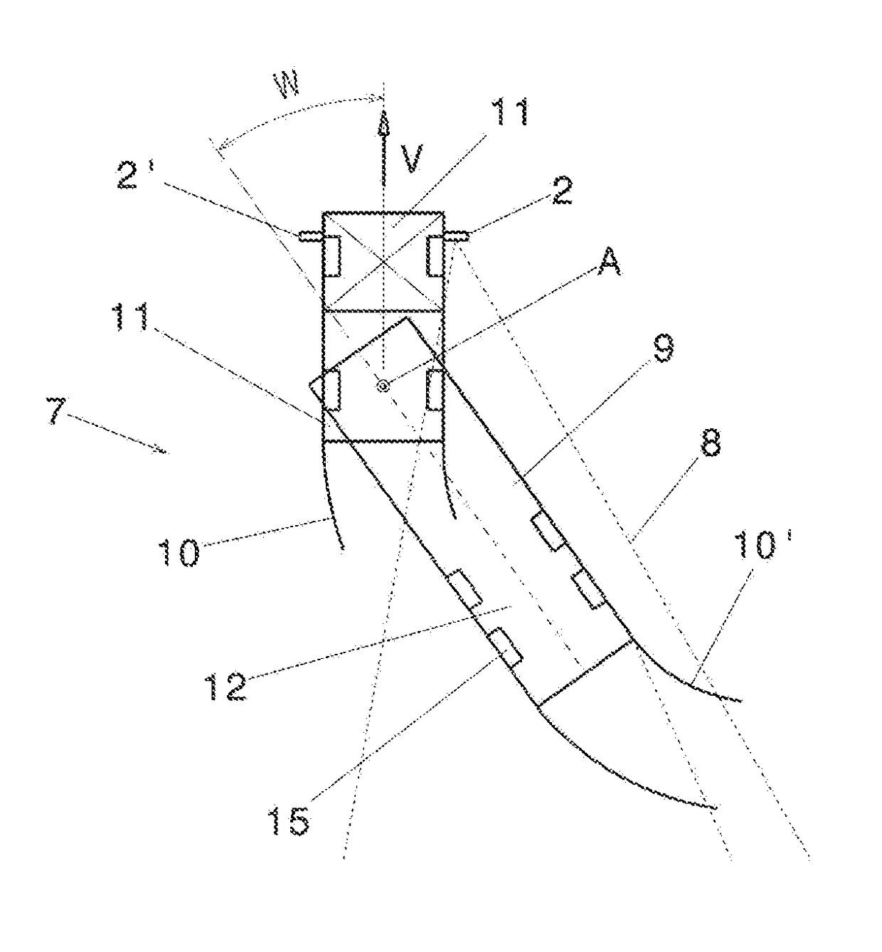 Visual System For A Vehicle, In Particular Commercial Vehicle
