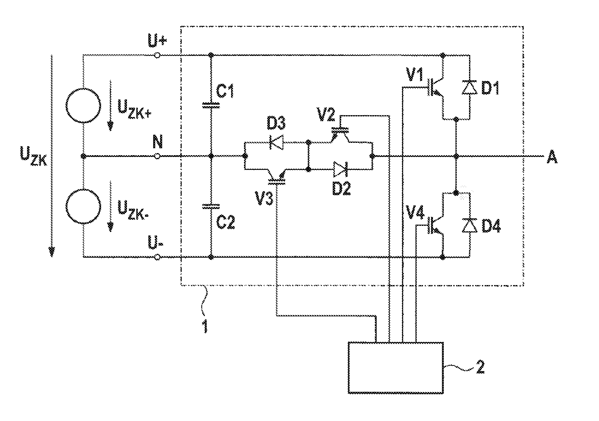 Inverter system and driving method for an inverter system