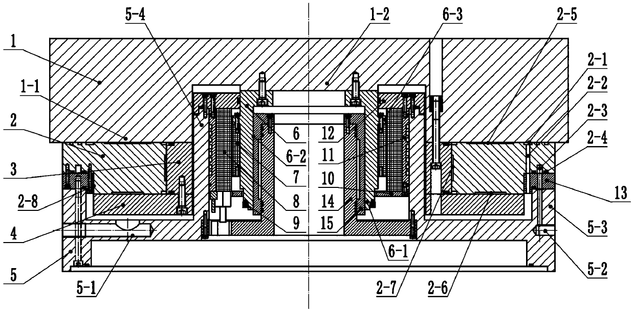 A thin and high-precision hydrostatic rotary table structure