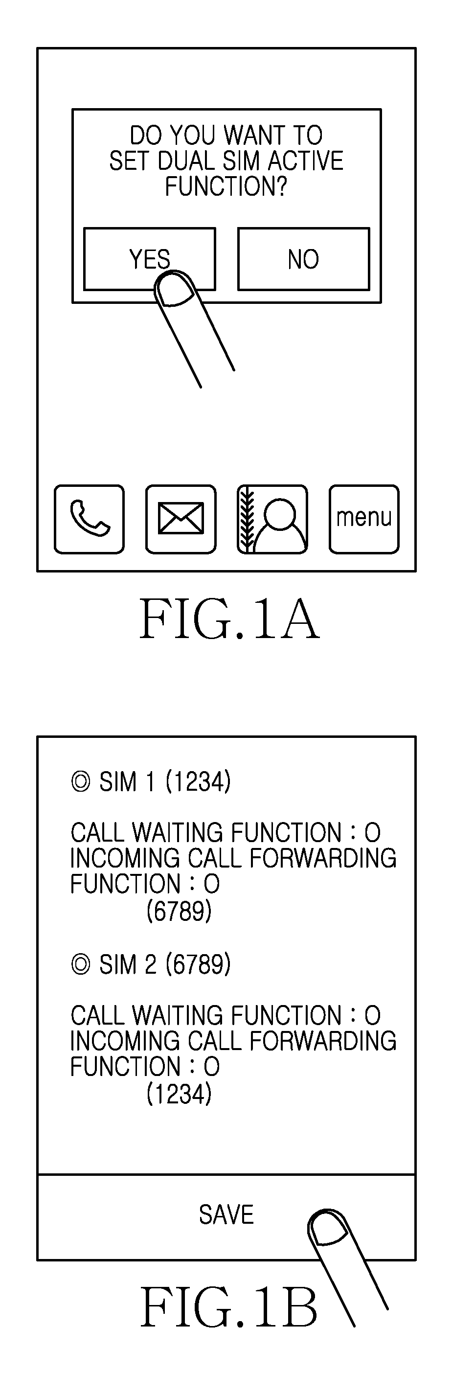 Apparatus and method for portable terminal having dual subscriber identity module card