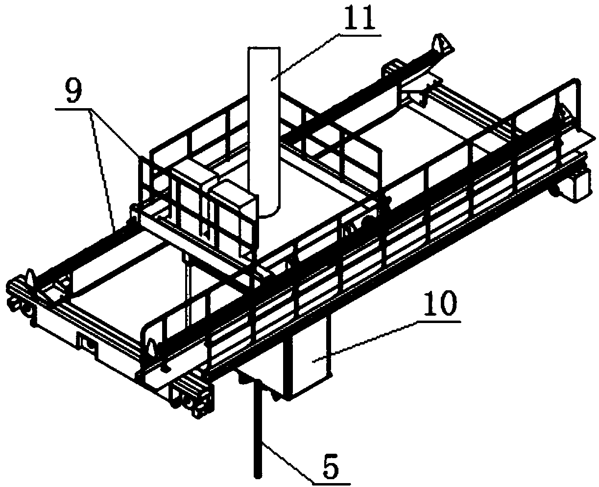 Disassembling technology and dedicated disassembling device of detector assemblies