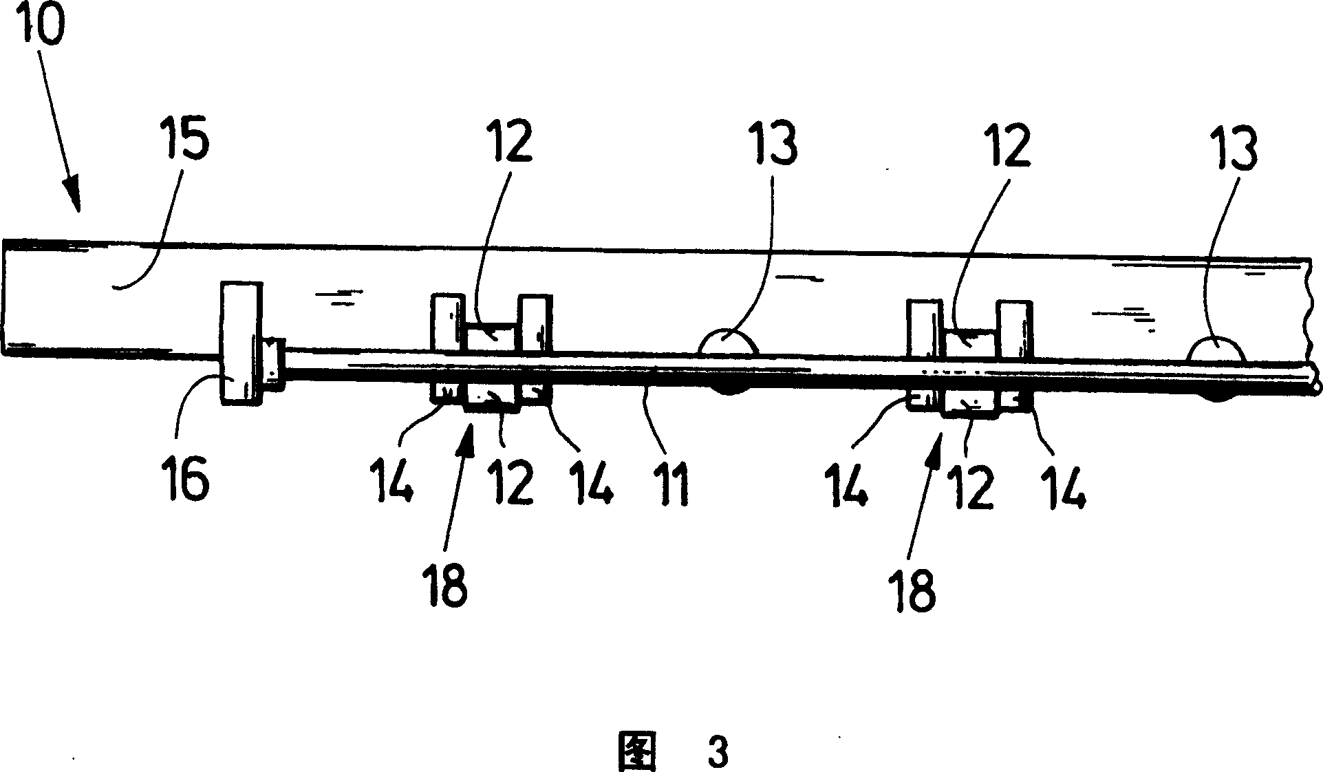 Sheet-material supporting device