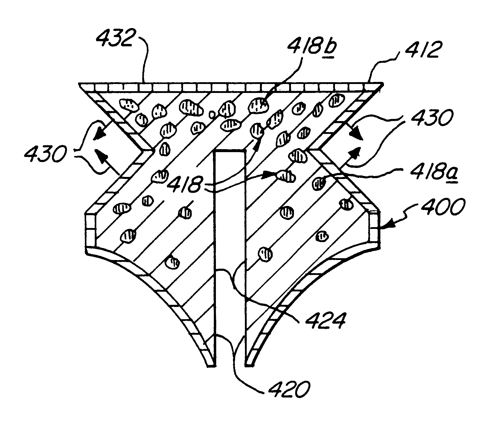 Explosives with embedded bodies