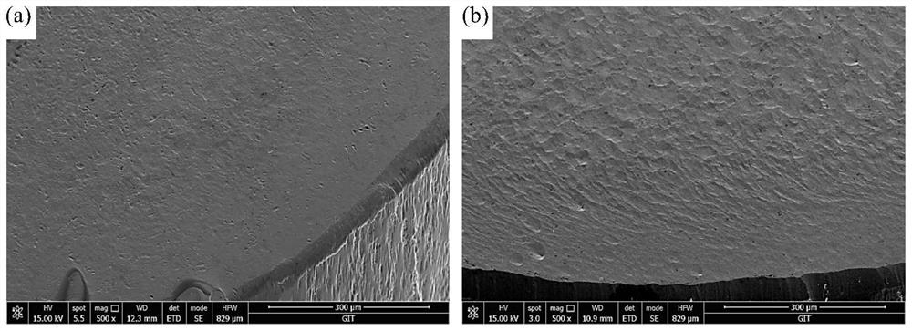 EBSD sample preparation method for surface layer of metal material