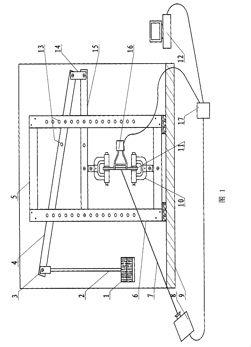 Aging test method and apparatus under wet, heat and power multiple-field coupling