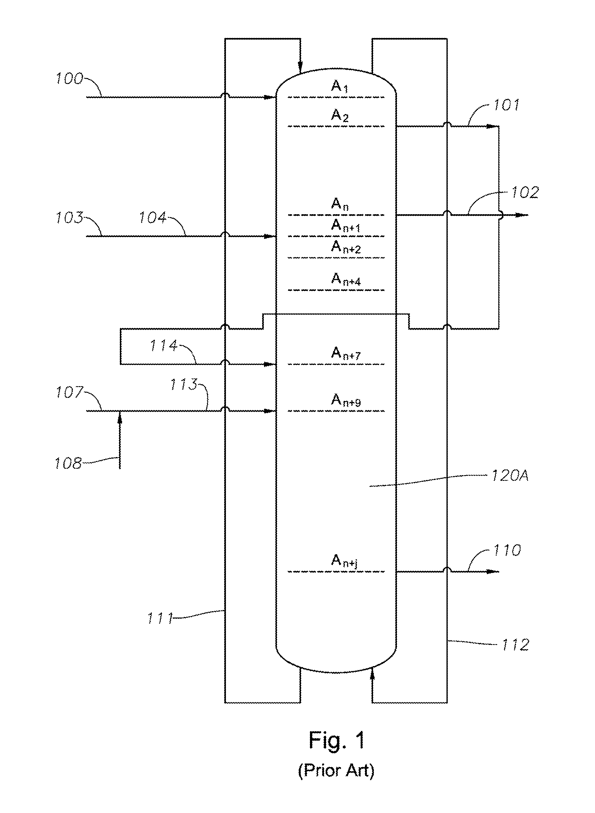 Reduction in Flushing Volume in an Adsorptive Separation System