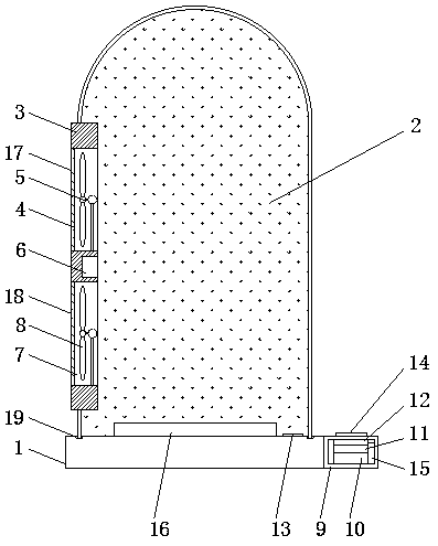 Device for rapidly drying roses