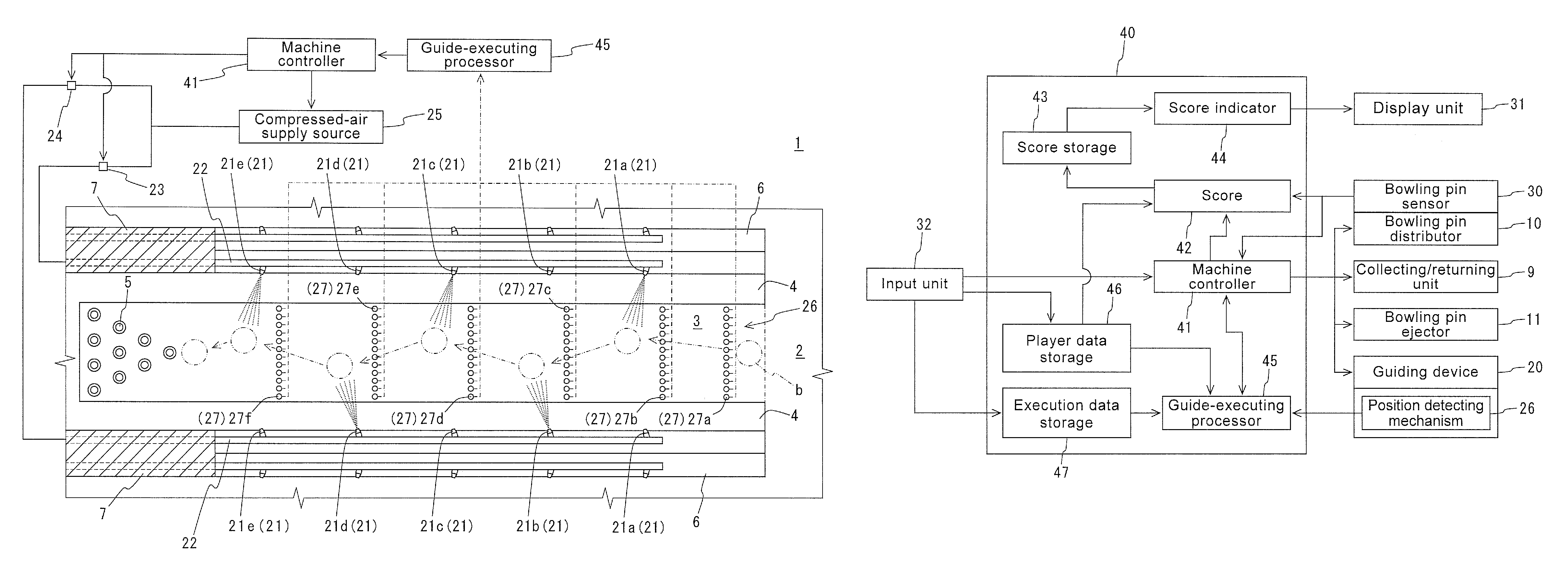 Bowling game system