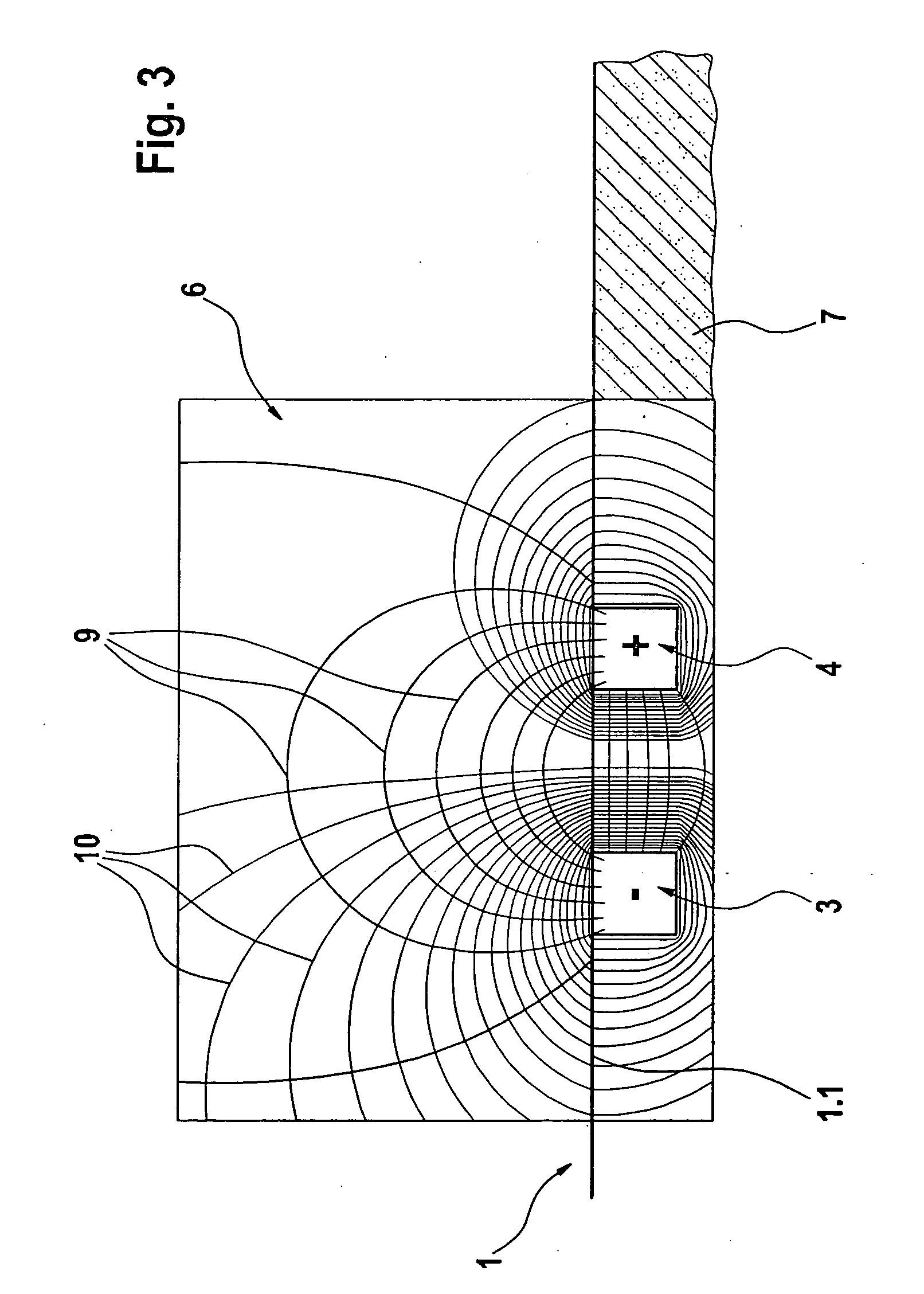 Method for influencing soot deposits on sensors