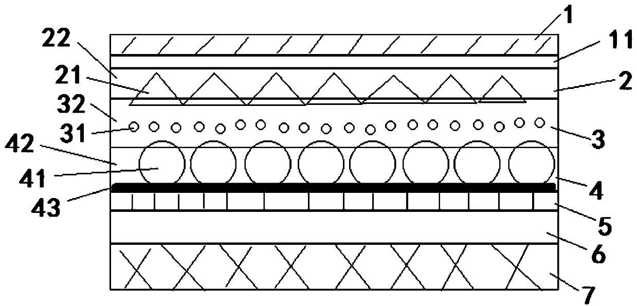 Reflective black reflective film and production process thereof