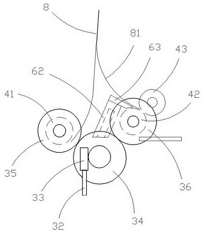 Automatic film pasting device