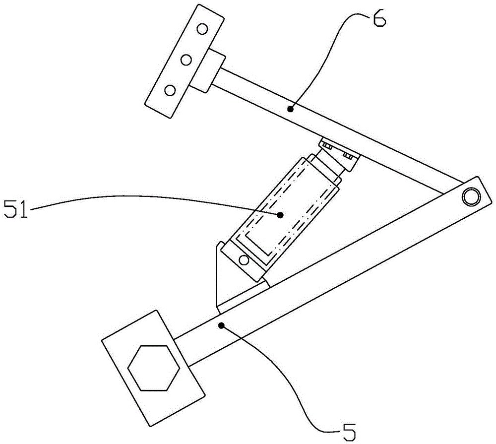Tree obstacle removing device
