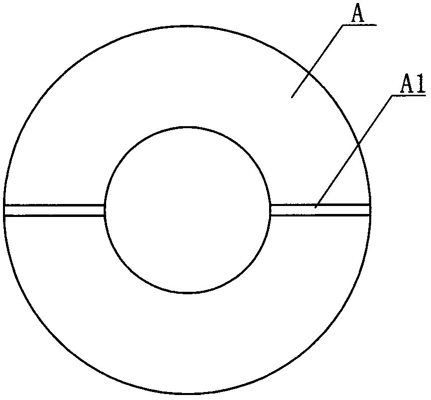 A jig for grinding spherical gaskets