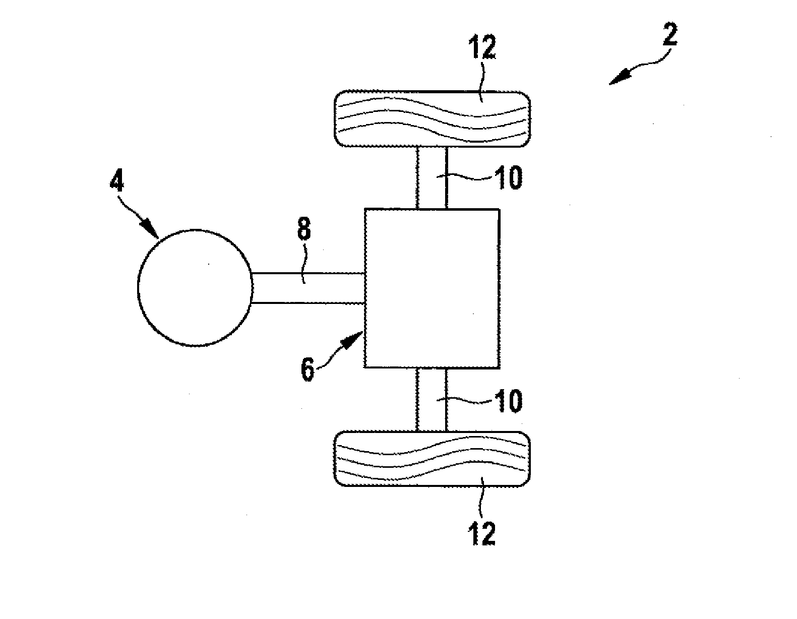 Active damping control for an electric vehicle or hybrid vehicle