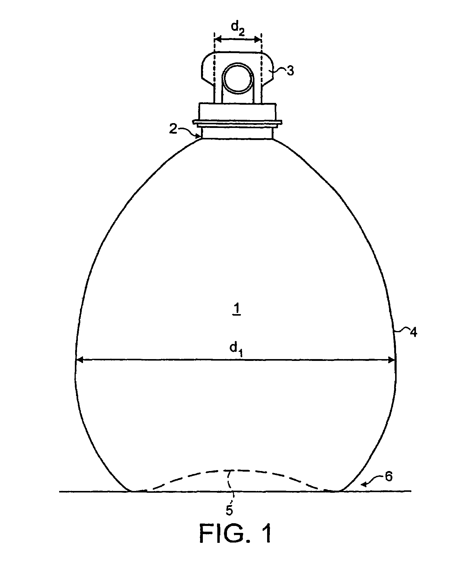Container for a flowable product, process of manufacture and the use thereof