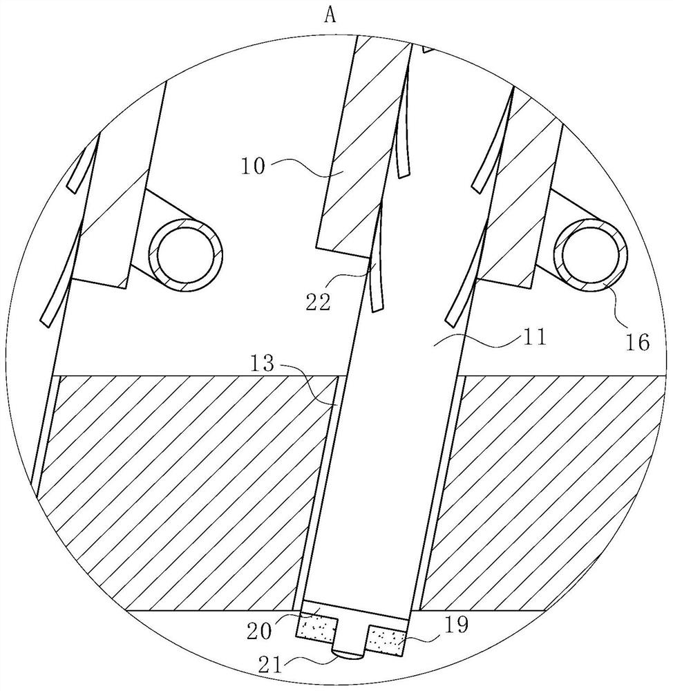 Non-woven fabric winding barrel for mask production