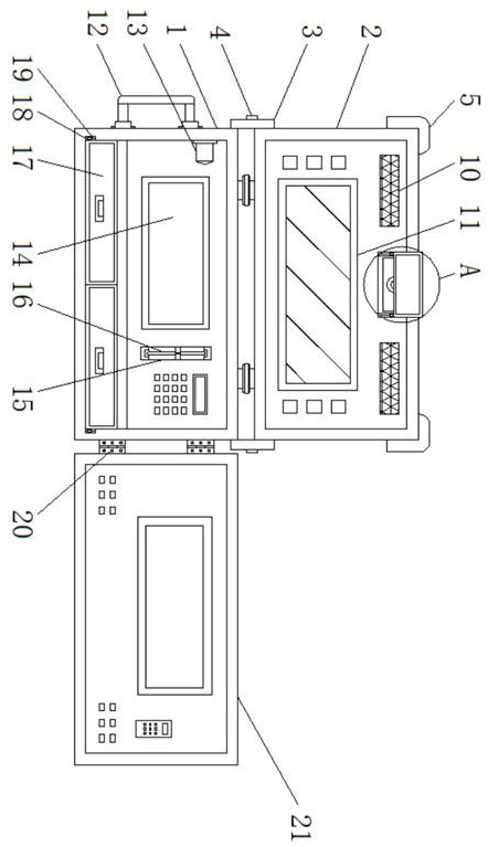 English translation practice device