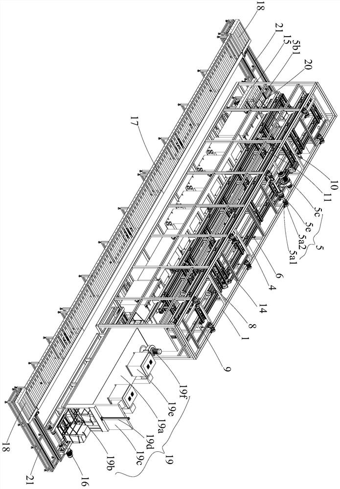 Ultrasonic cleaning machine capable of realizing synchronous lifting