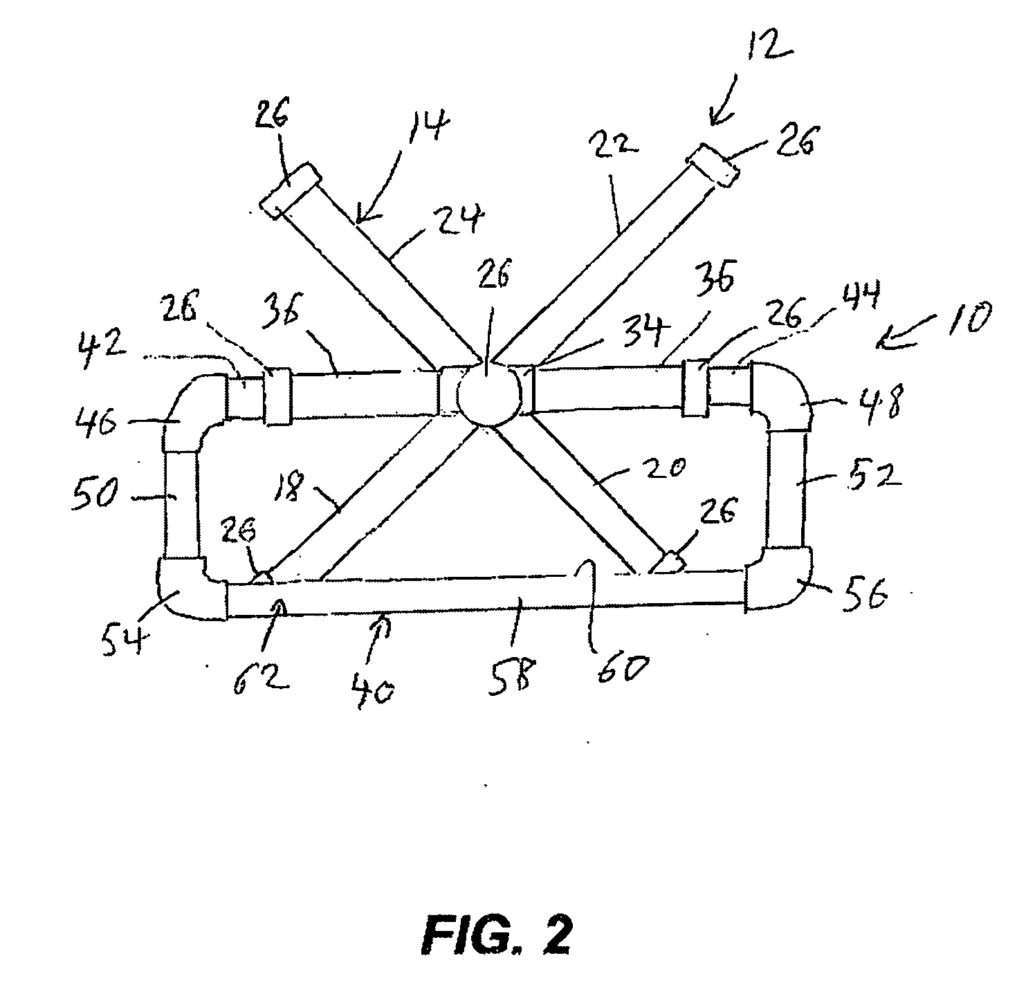 Athletic equipment storage device