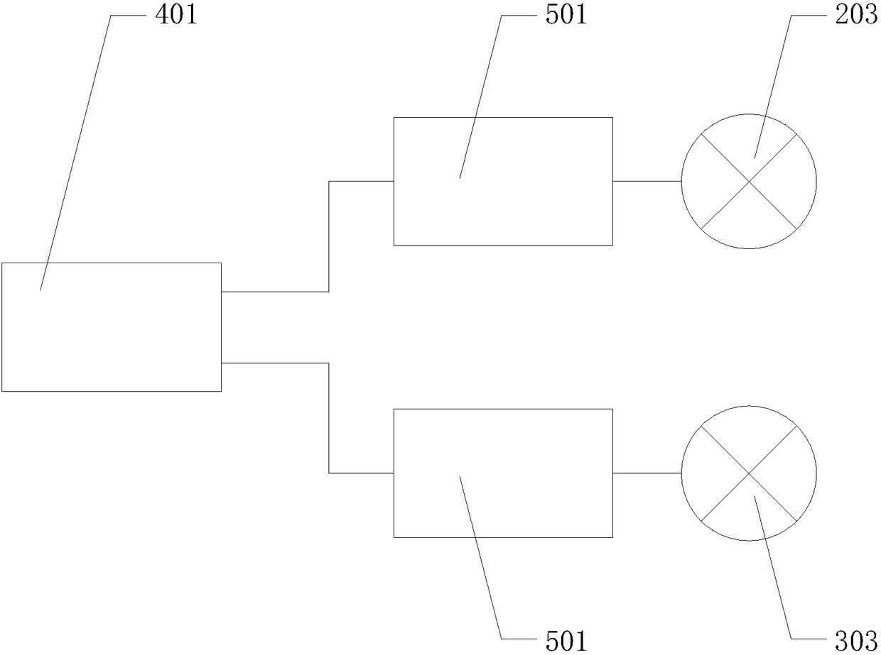 Paraffin section deparaffinating device