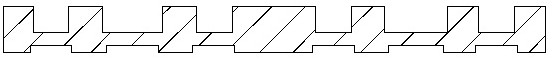 Packaging process of back surface pre-etched packaging structure