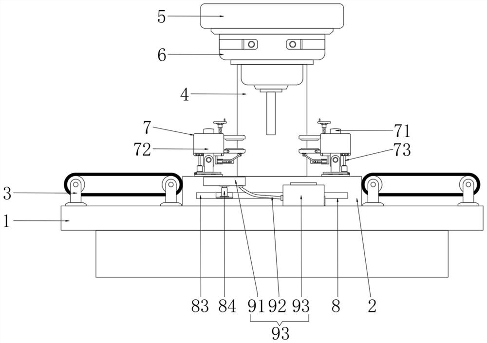 A graphene plate shearing device with trimming and unloading function and its application method