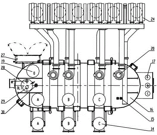220 kV gas insulation transformer