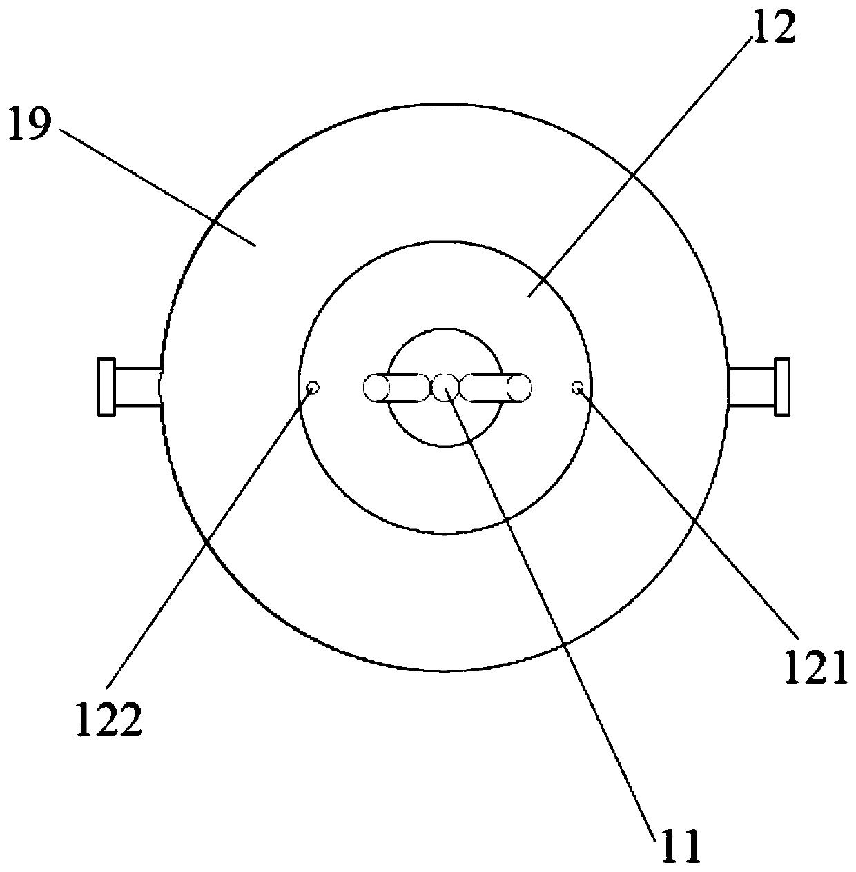 Isotope mass spectrum sample injection system for researching photosynthetic gas exchange