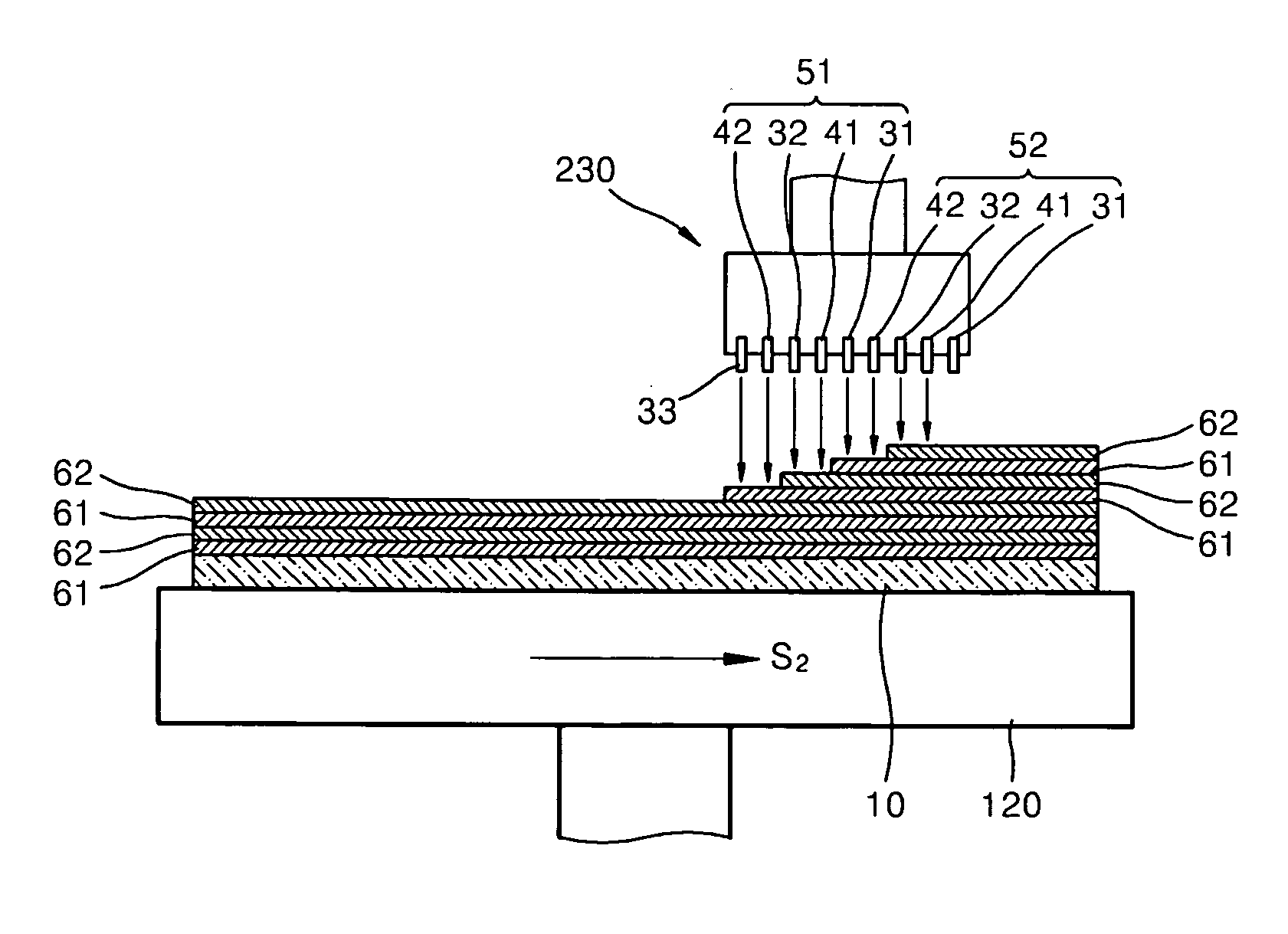 Apparatus for atomic layer deposition and method of atomic layer deposition using the same