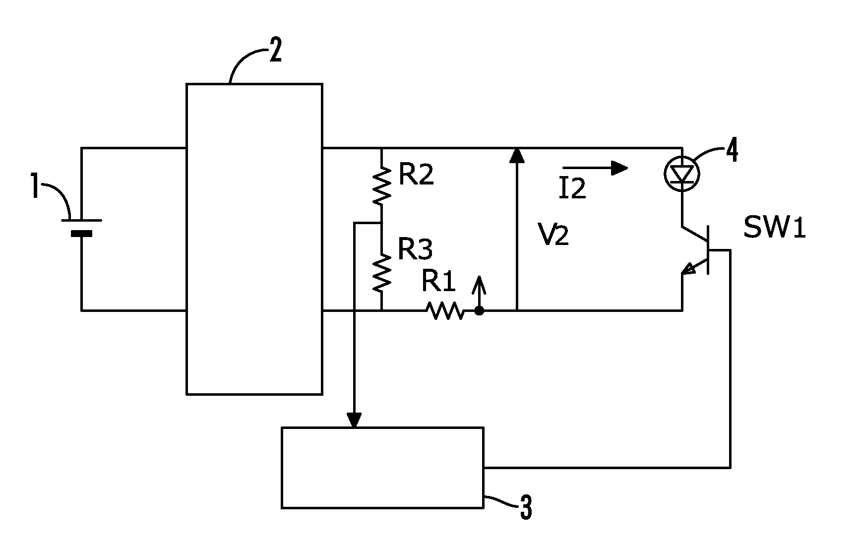 LED driver circuit with over-current protection during a short circuit condition