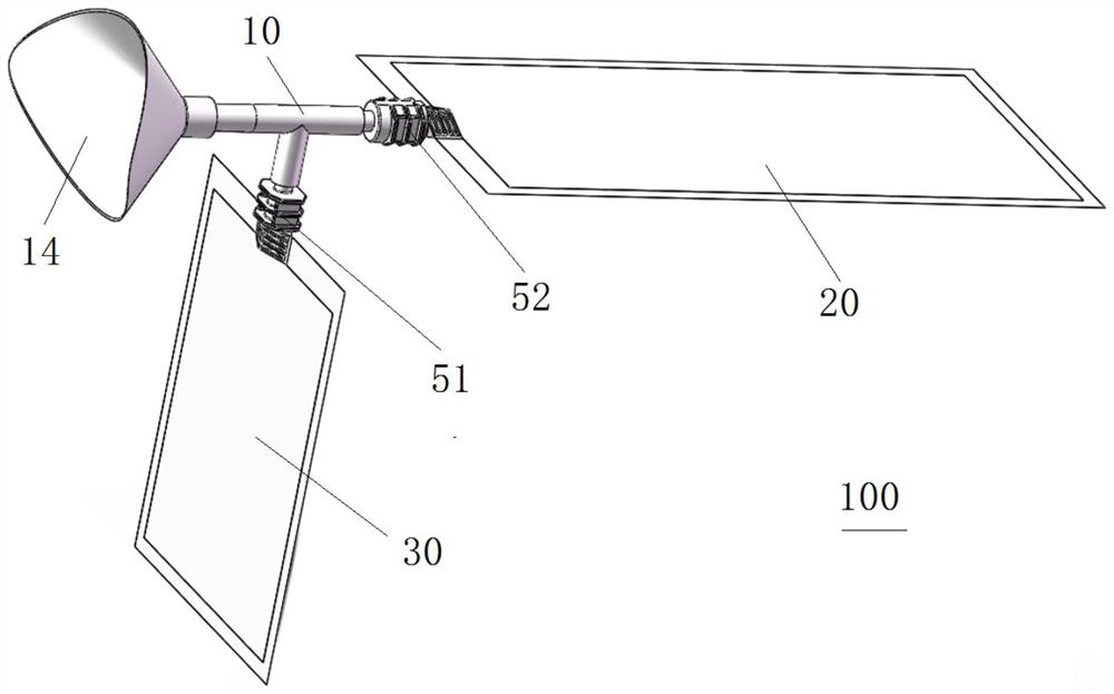 Medical alveolar gas collecting device and collecting method thereof