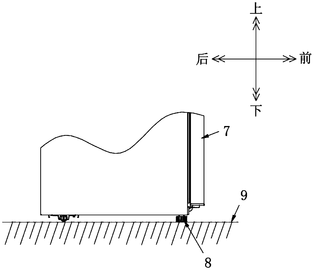 Frame structure and refrigeration equipment