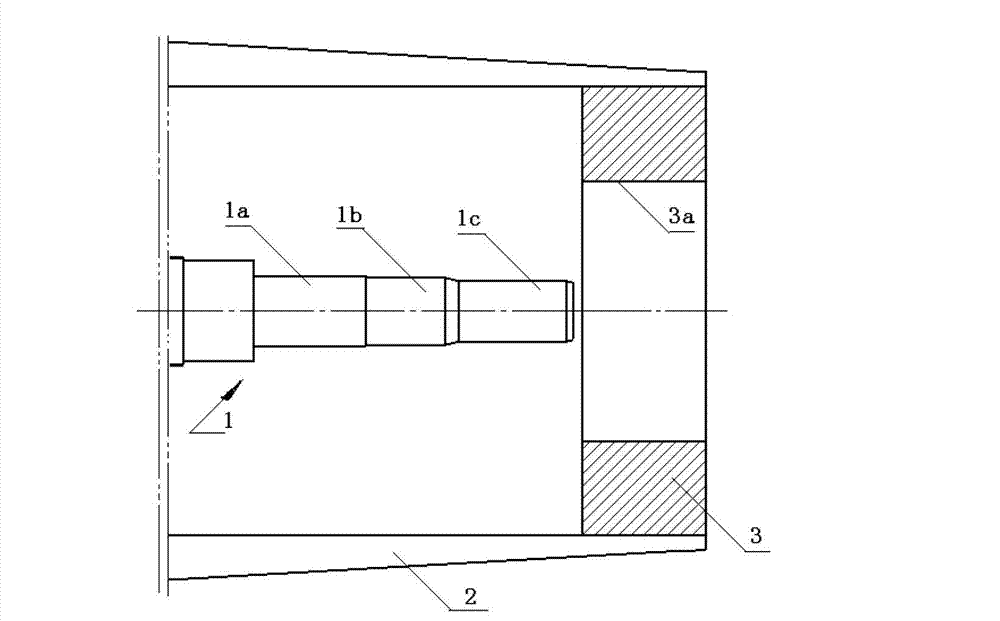 Device for measuring coaxiality of bearing seat of aero-engine combustion chamber casing