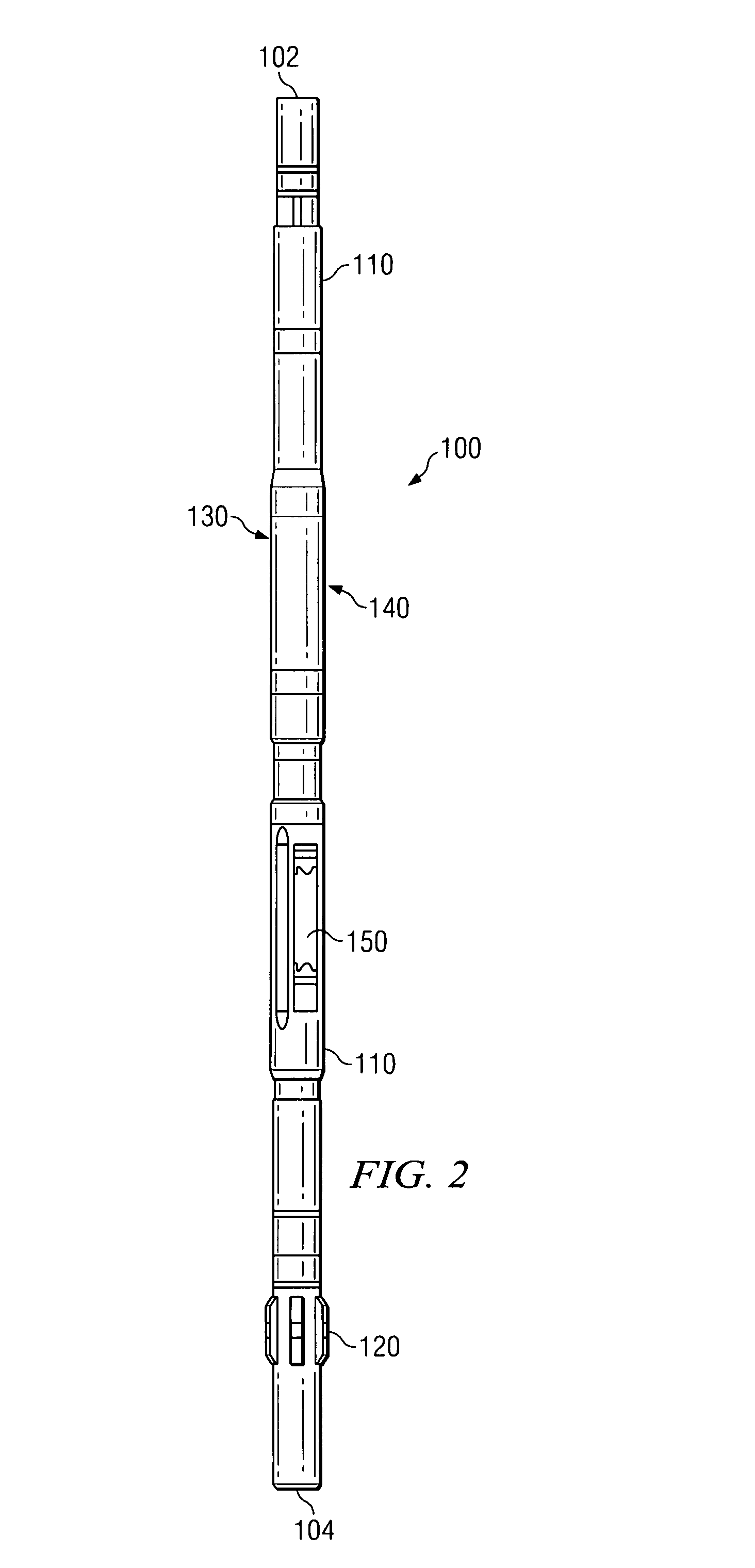 Linear position sensor for downhole tools and method of use