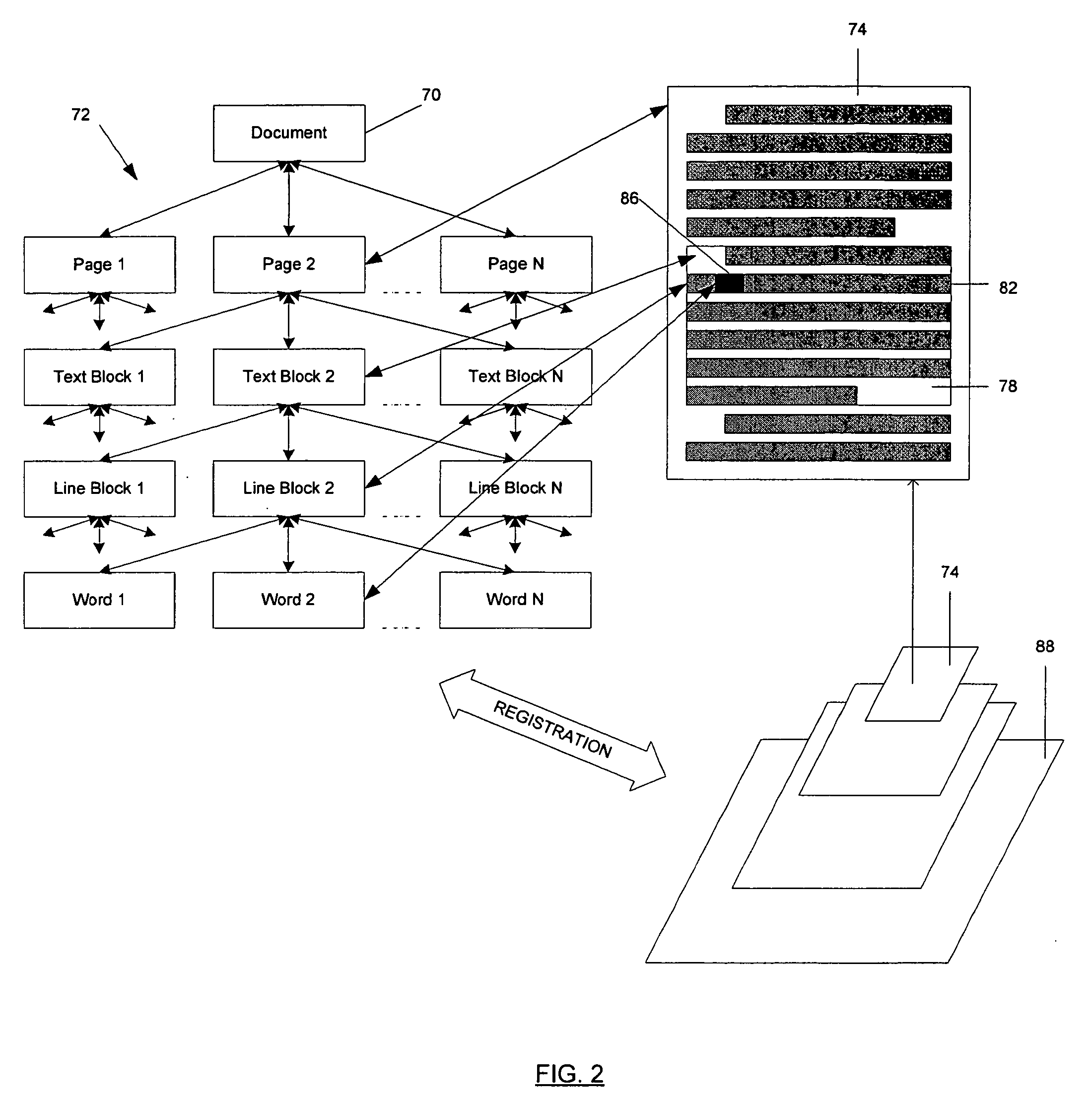 Method and system for browsing a low-resolution image
