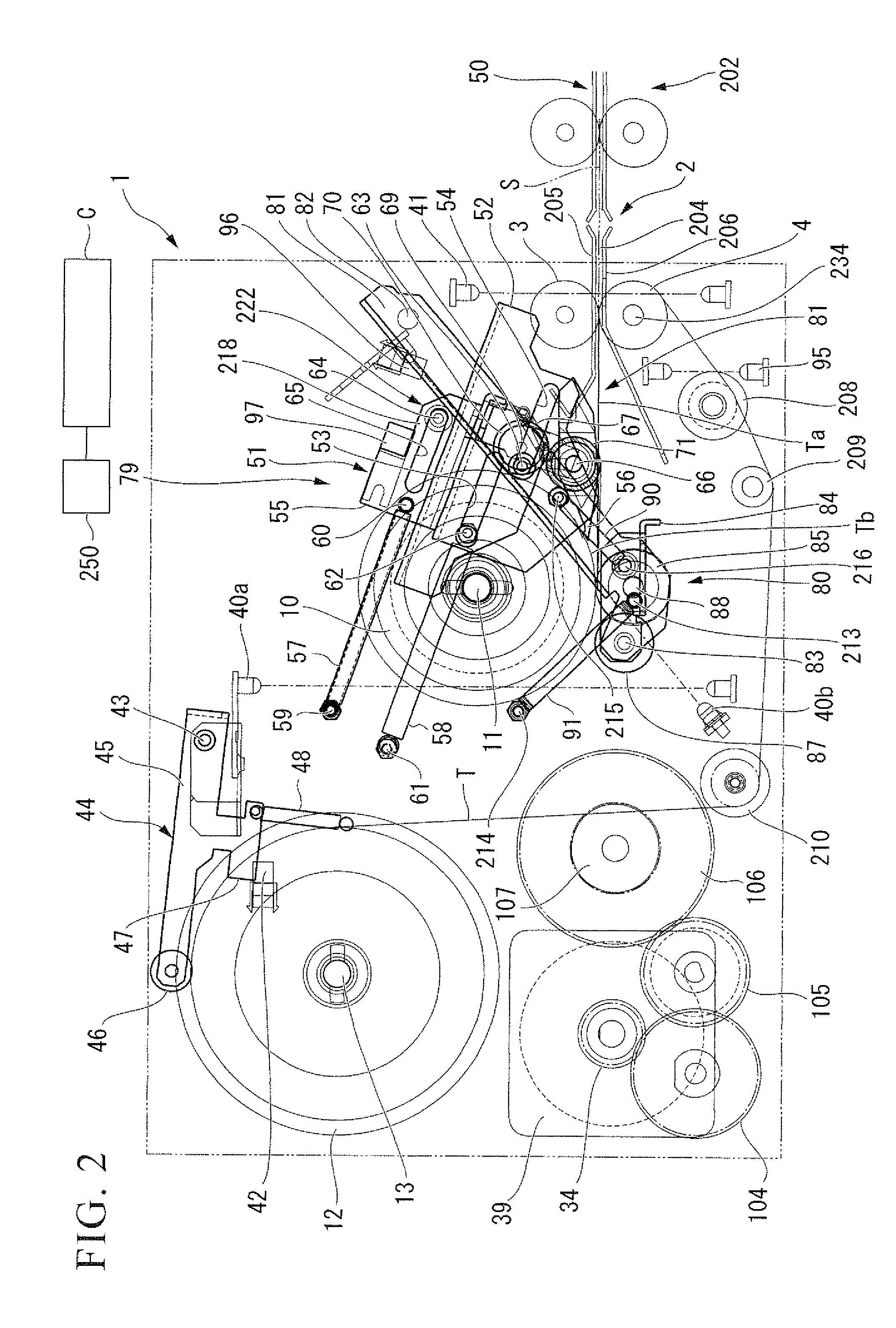 Sheet paper storage and dispensing device
