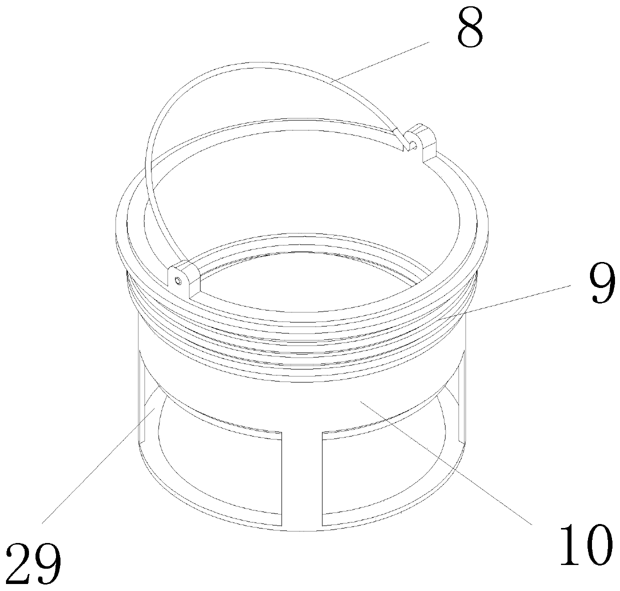 Deodorant and waterproof double protection floor drain assembly