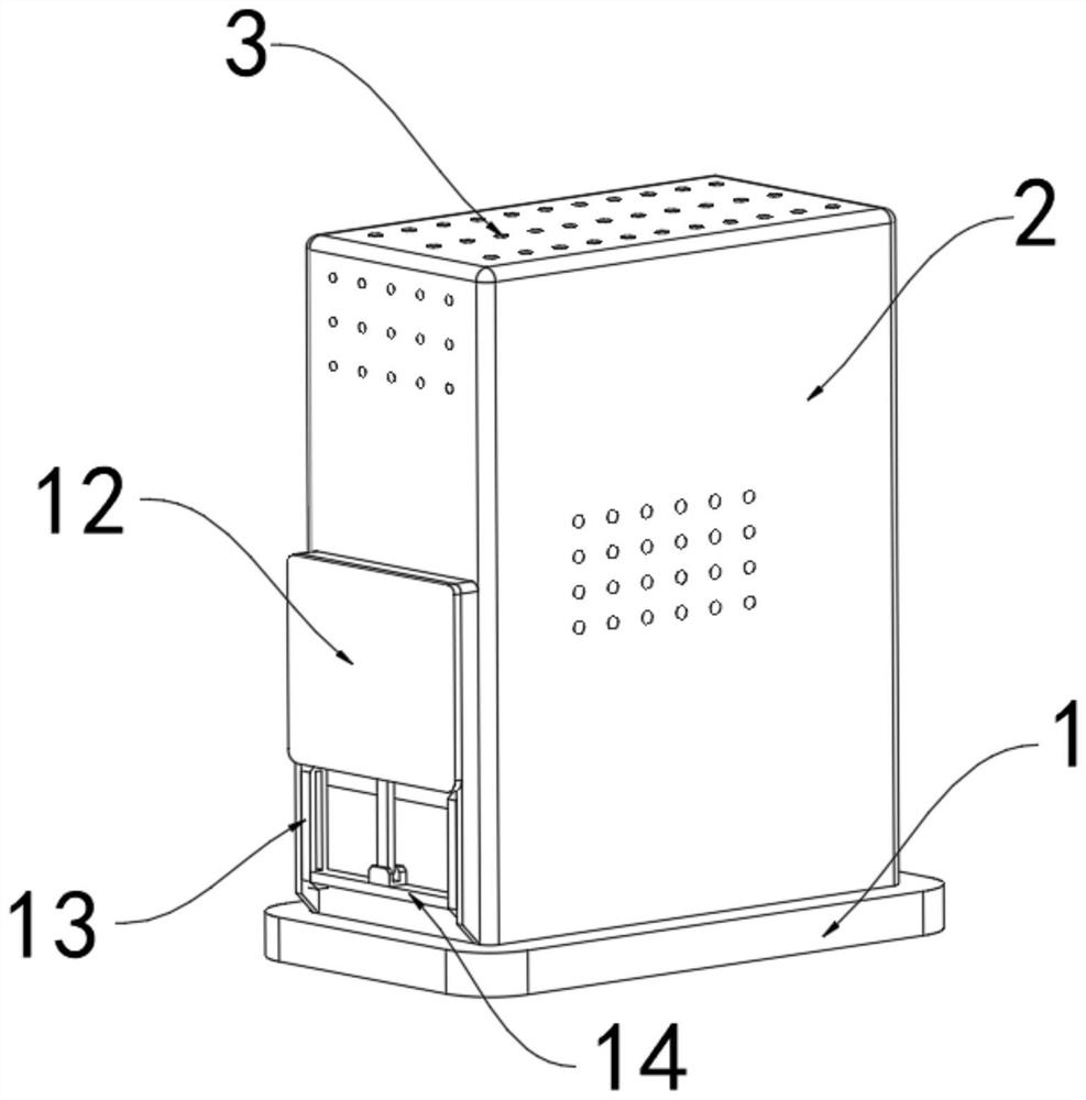 Computer cooling system adopting uniform distribution structure