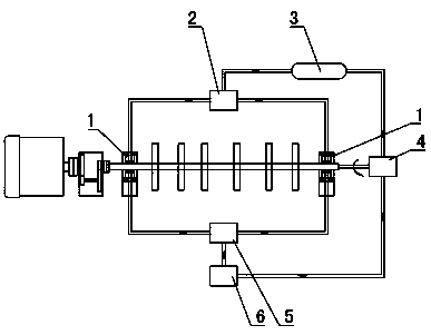 An Adaptive Circulating Lubrication System for Sliding Bearings