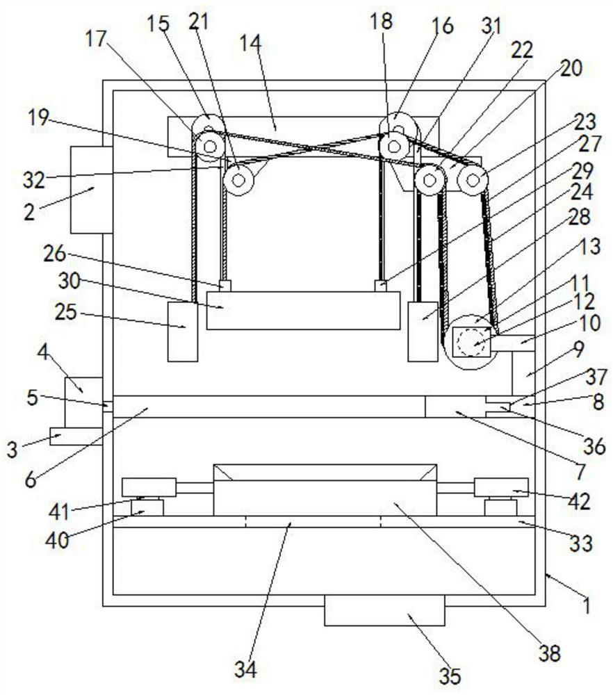 A smashing device suitable for processing and production