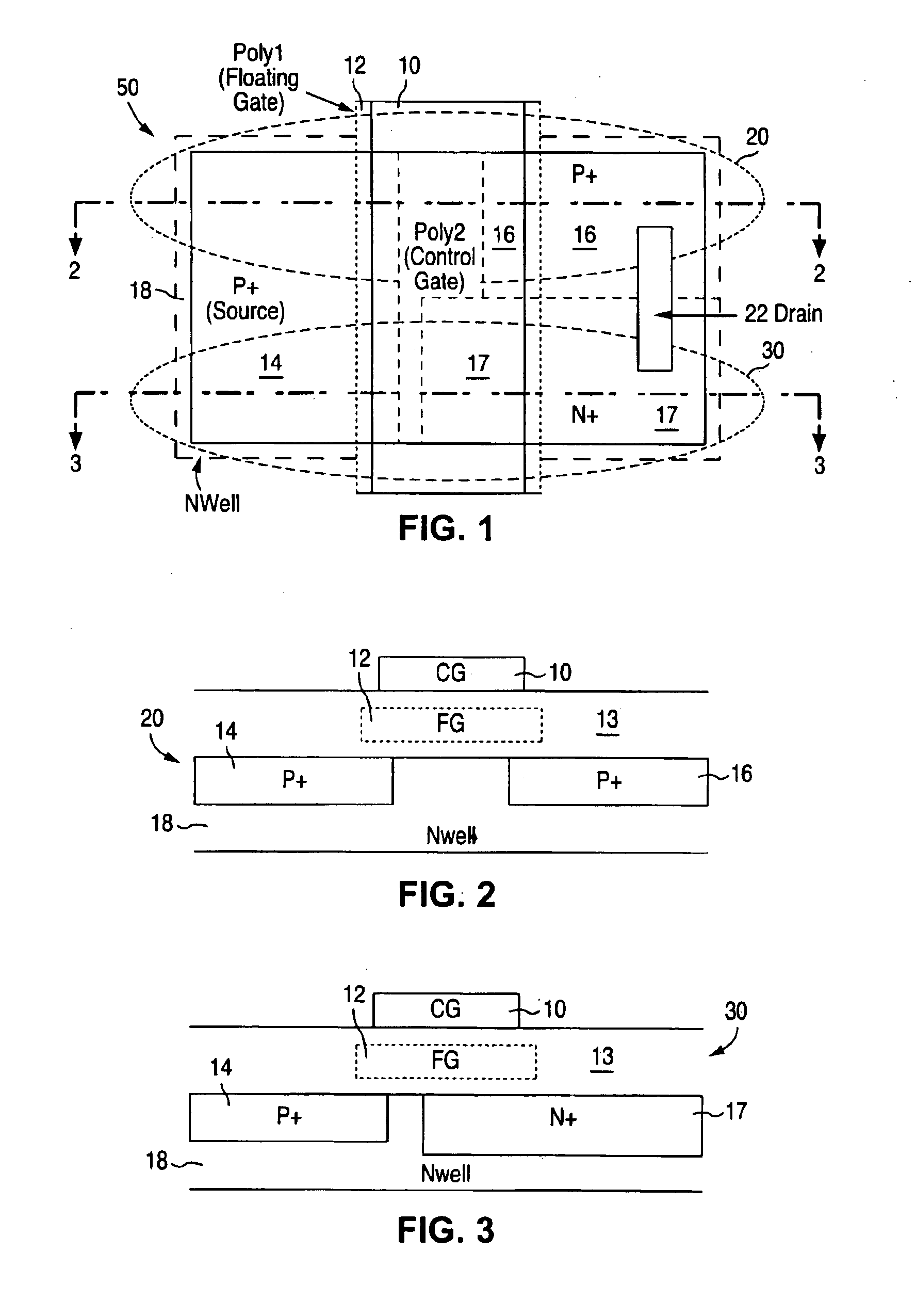 Non-volatile memory cell with gated diode and MOS transistor and method for using such cell