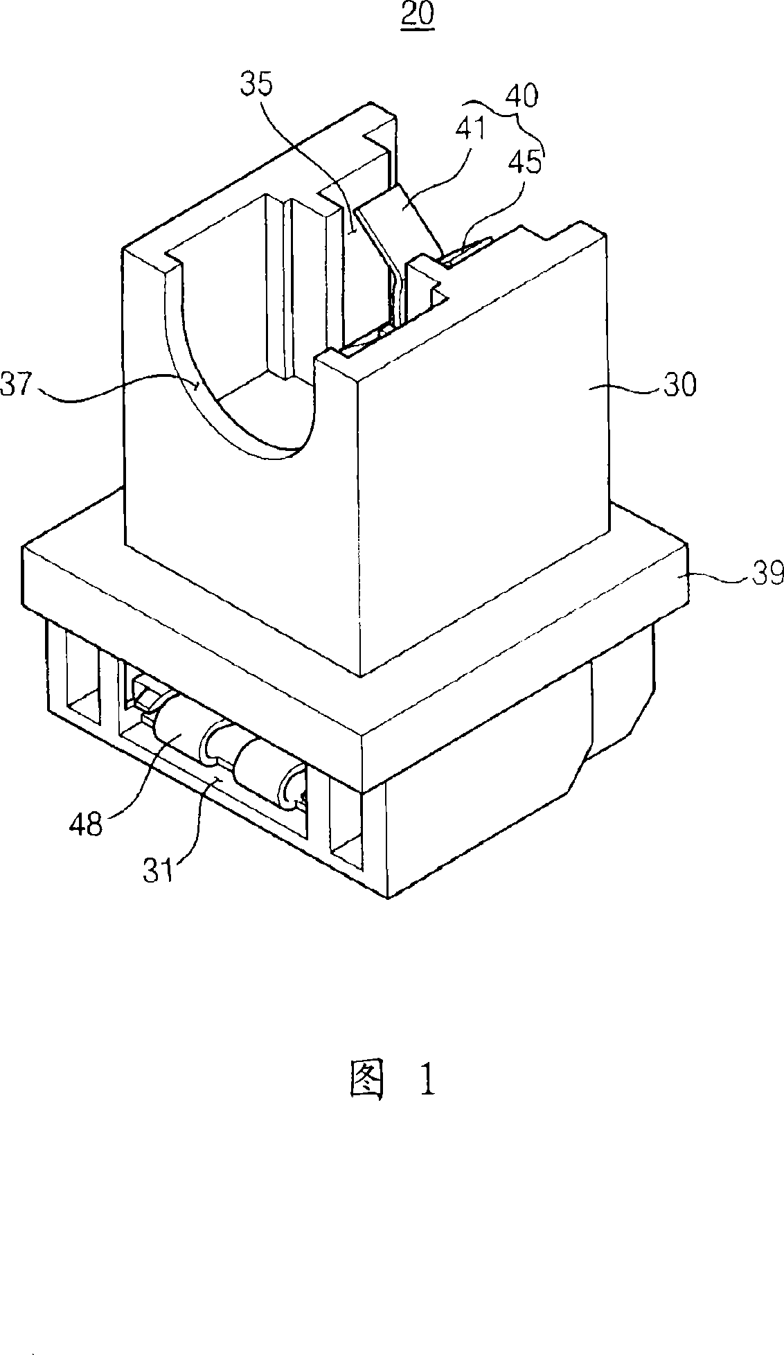 Lamp socket, back light assembly and display device having the same, method of assembling lamp module