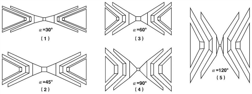 Fractal butterfly-shaped terahertz antenna