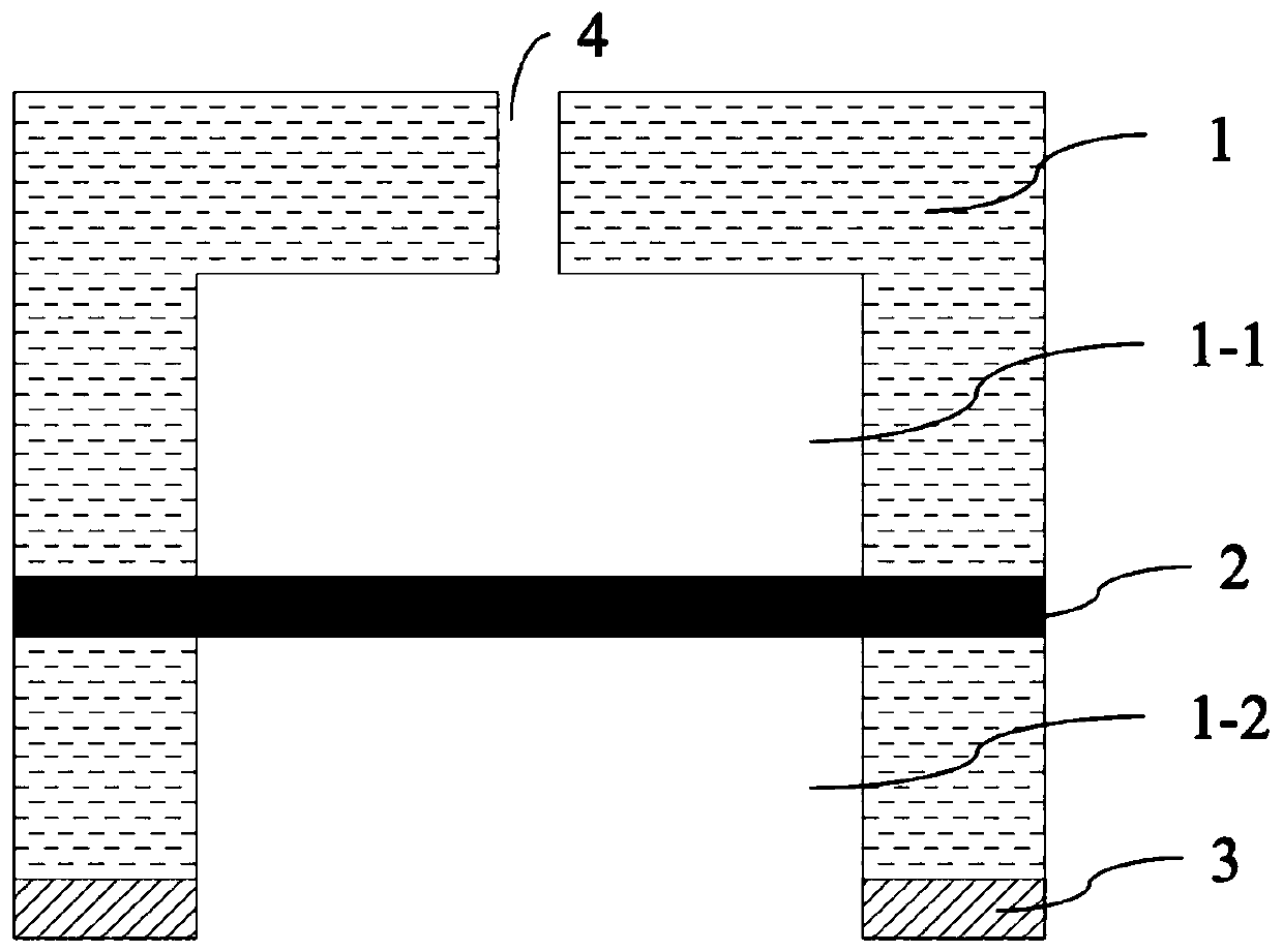 Air pressure regulated magnetic control film transfer printing stamp and transfer printing method