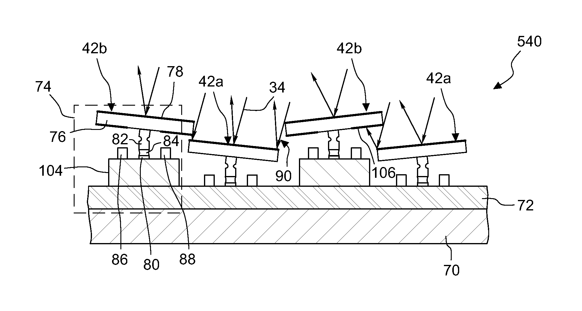 Light modulator and illumination system of a microlithographic projection exposure apparatus