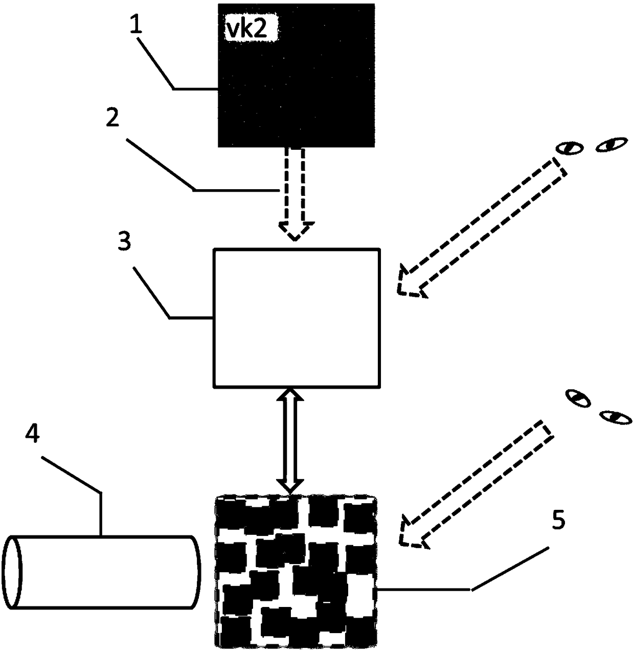 Information security technology combining visual cryptography and photochromic material