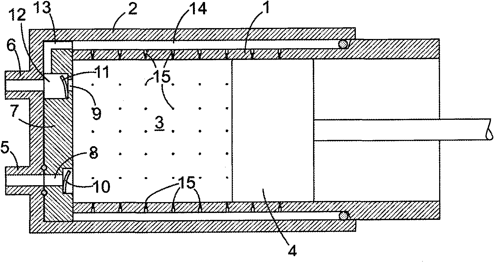 Aerostatic bearing and method for production thereof