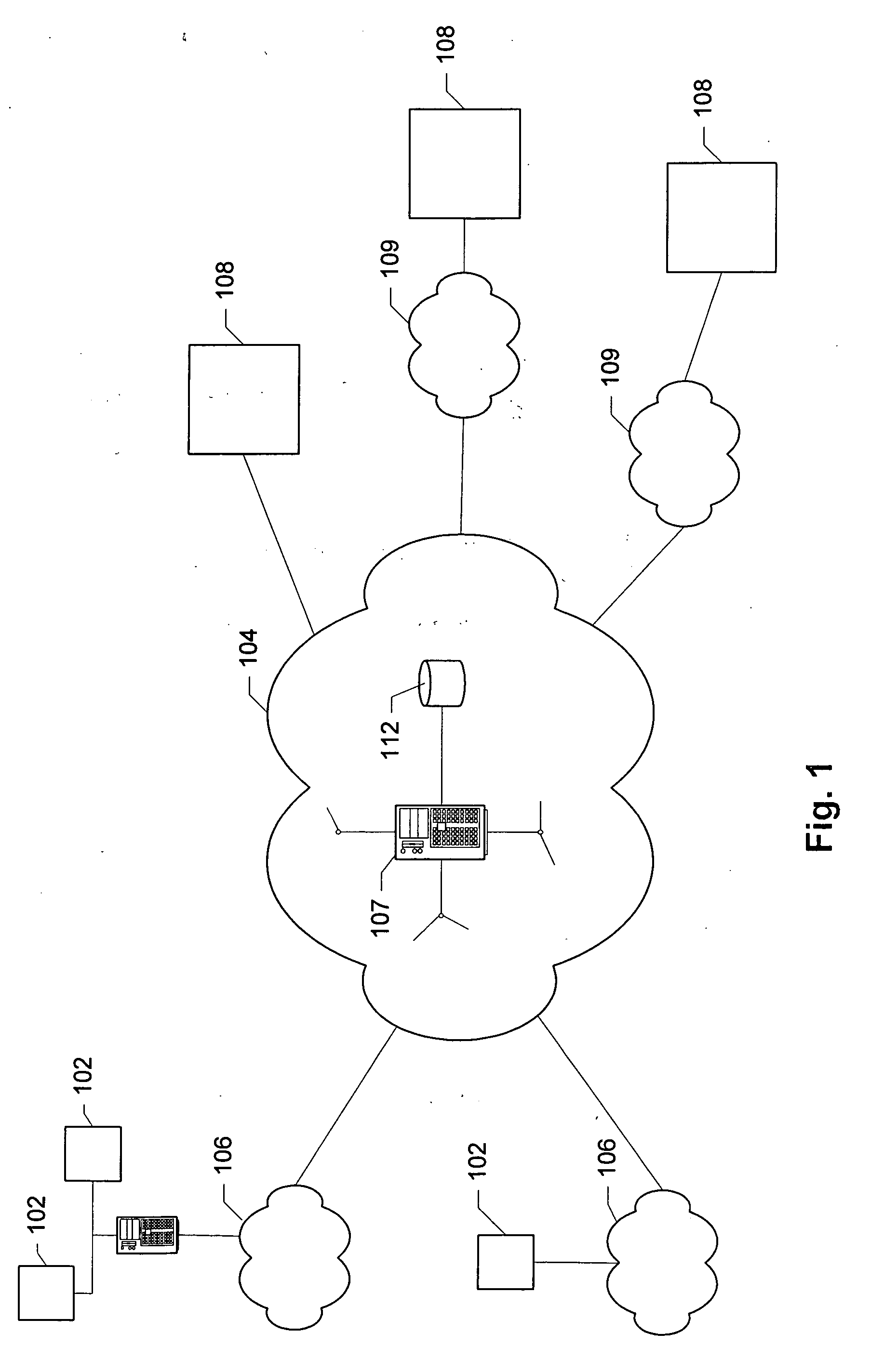 Providing on-demand access to services in a wide area network