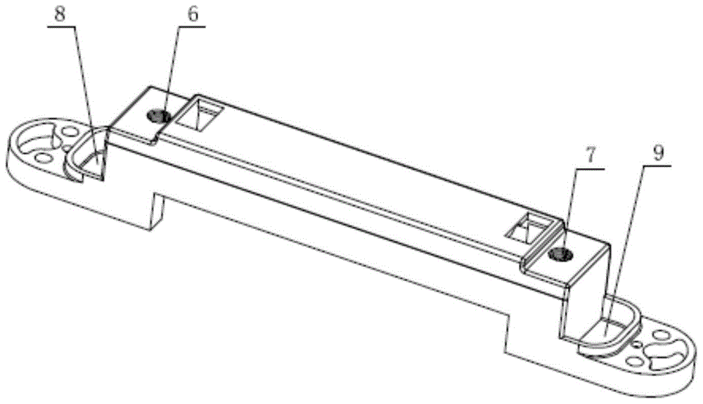 A height adjustment device for a hinged frame