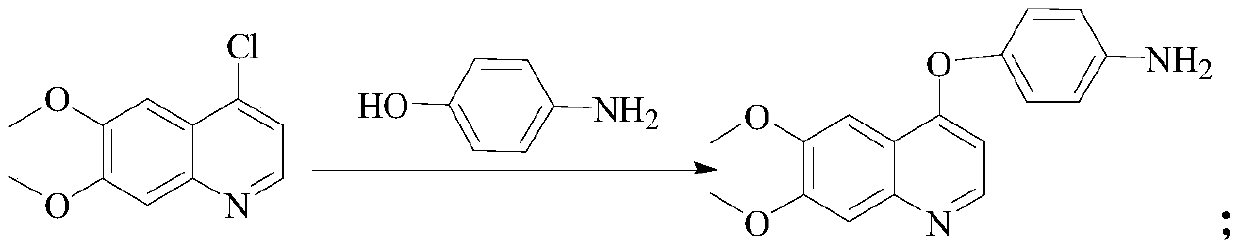 Synthesis method of cabozantinib dimer